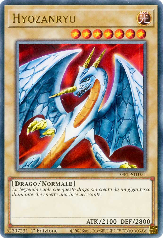 GFTP-IT071 Hyozanryu ultra rara 1a Edizione (IT) -NEAR MINT-