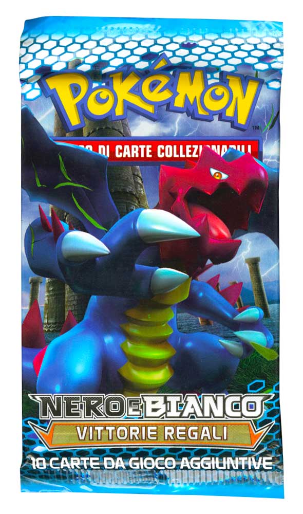 Nero e Bianco Vittorie Regali busta 10 carte Artwork Druddigon (IT)