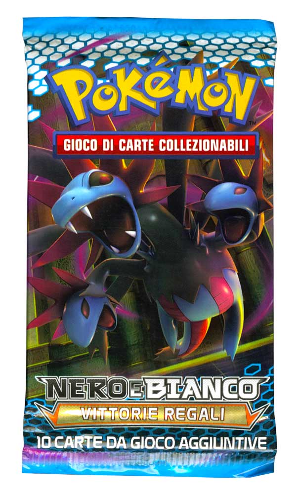 Nero e Bianco Vittorie Regali busta 10 carte Artwork Hydreigon (IT)