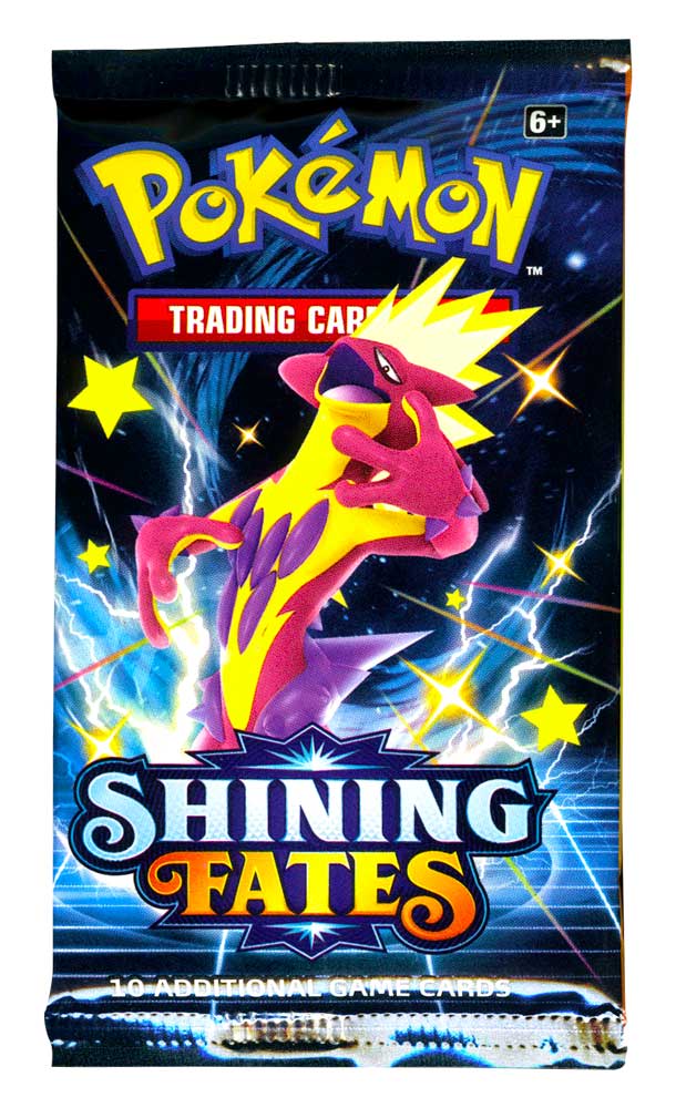 Sword and Shield Shining Fates busta 10 carte Artwork Shining Toxtricity (EN)