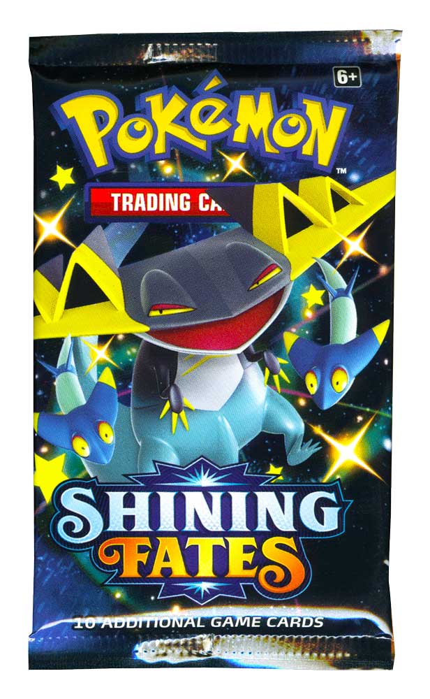 Sword and Shield Shining Fates busta 10 carte Artwork Shining Dragapult (EN)