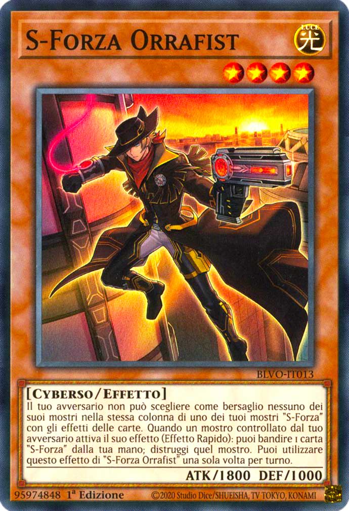 BLVO-IT013 S-Forza Orrafist super rara 1a Edizione (IT) -NEAR MINT-