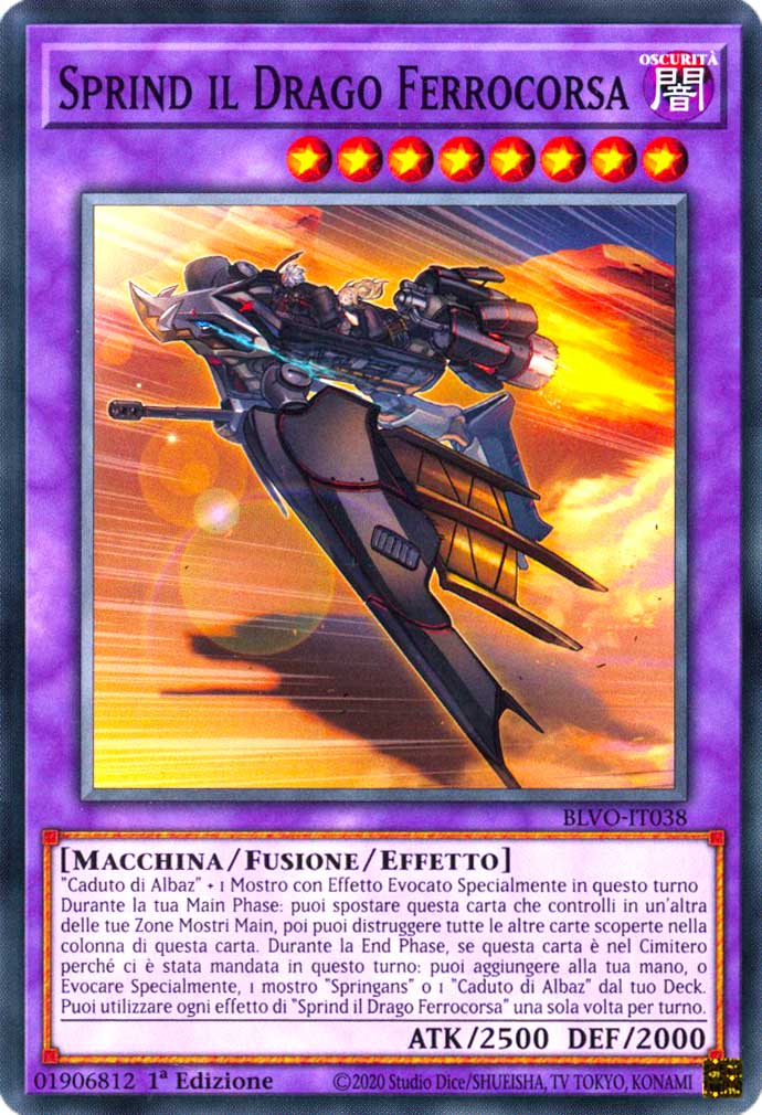 BLVO-IT038 Sprind il Drago Ferrocorsa comune 1a Edizione (IT) -NEAR MINT-