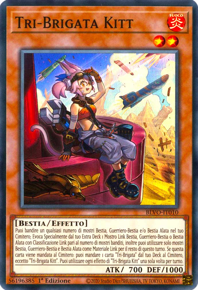 BLVO-IT010 Tri-Brigata Kitt super rara 1a Edizione (IT) -NEAR MINT-