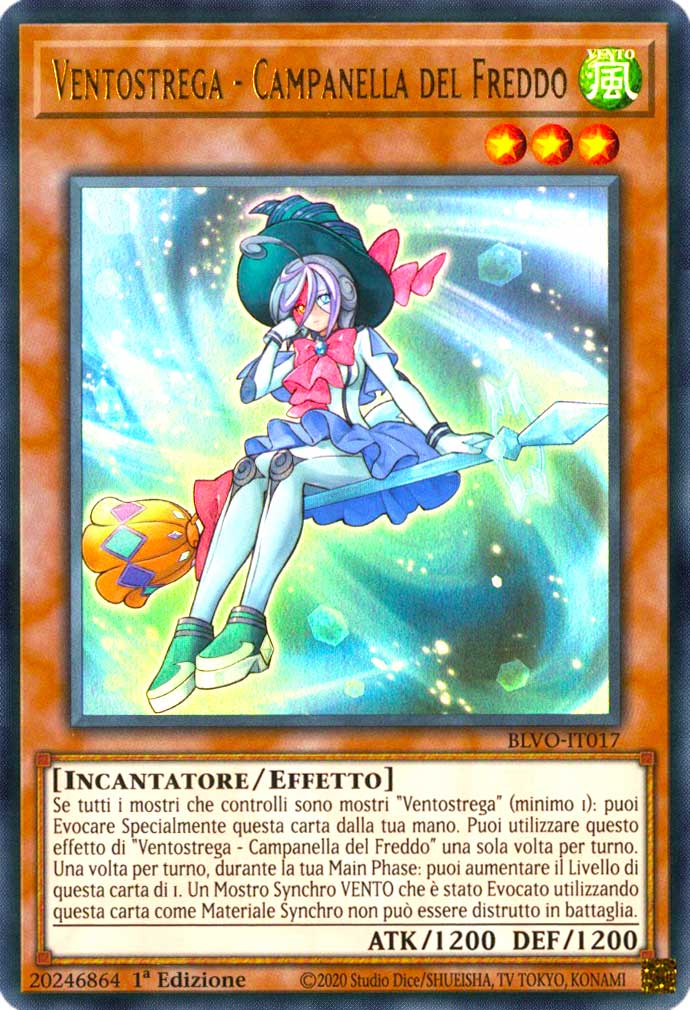 BLVO-IT017 Ventostrega - Campanella del Freddo ultra rara 1a Edizione (IT) -NEAR MINT-