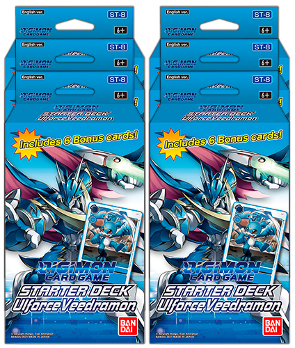 Ulforce Veedramon display 6 starter deck (EN)
