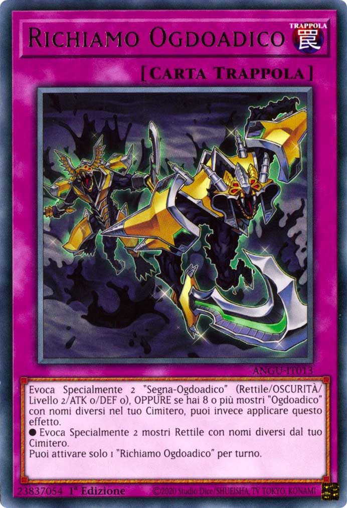 ANGU-IT013 Richiamo Ogdoadico rara 1a Edizione (IT) -NEAR MINT-