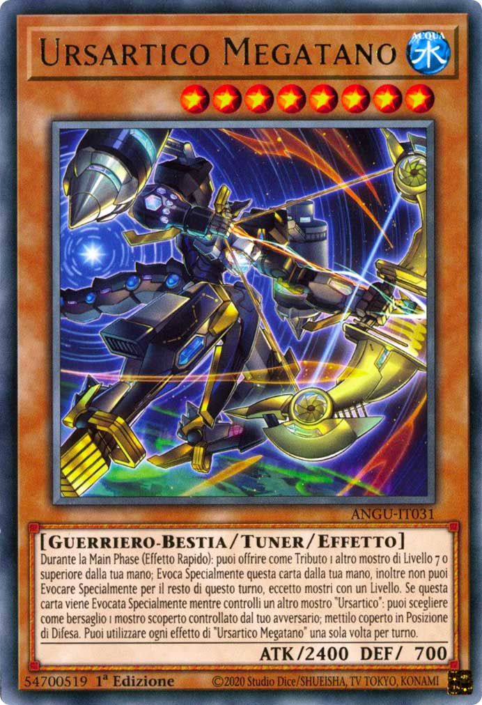 ANGU-IT031 Ursarctico Megatano rara 1a Edizione (IT) -NEAR MINT-