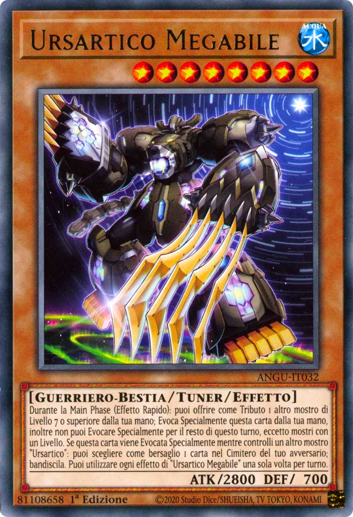 ANGU-IT032 Ursarctico Megabile rara 1a Edizione (IT) -NEAR MINT-