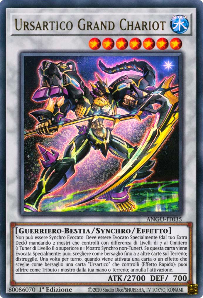 ANGU-IT035 Ursarctico Grand Chariot ultra rara 1a Edizione (IT) -NEAR MINT-