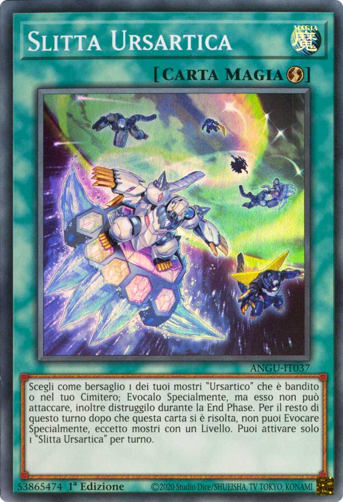 ANGU-IT037 Slitta Ursarctica super rara 1a Edizione (IT) -NEAR MINT-