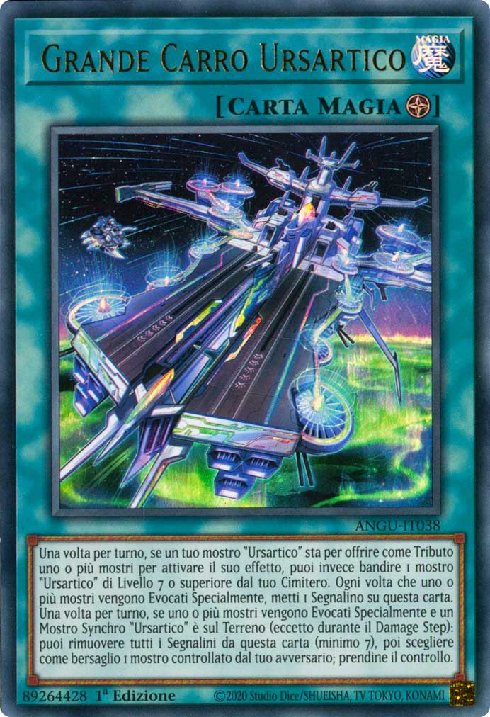 ANGU-IT038 Grande Carro Ursarctico ultra rara 1a Edizione (IT) -NEAR MINT-
