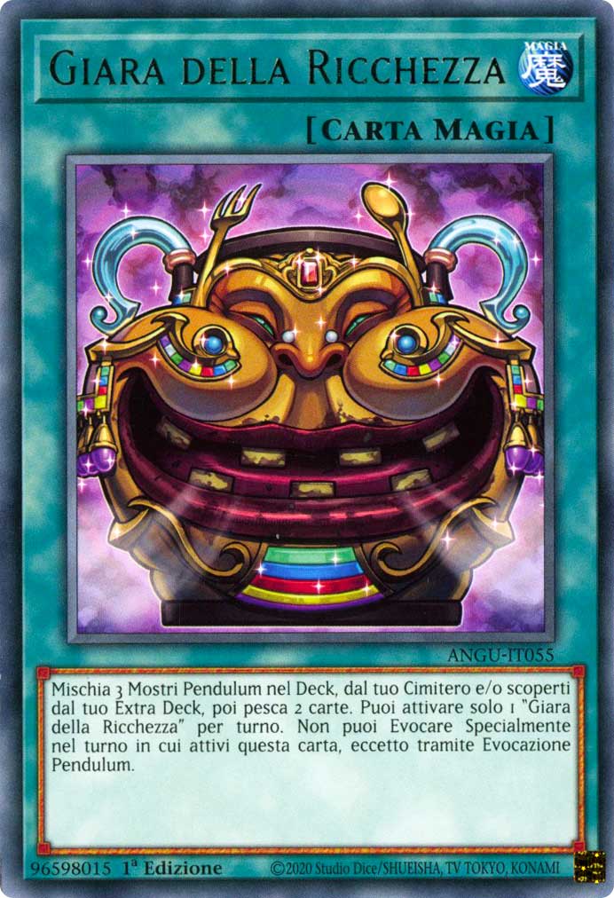 ANGU-IT055 Giara della Ricchezza rara 1a Edizione (IT) -NEAR MINT-