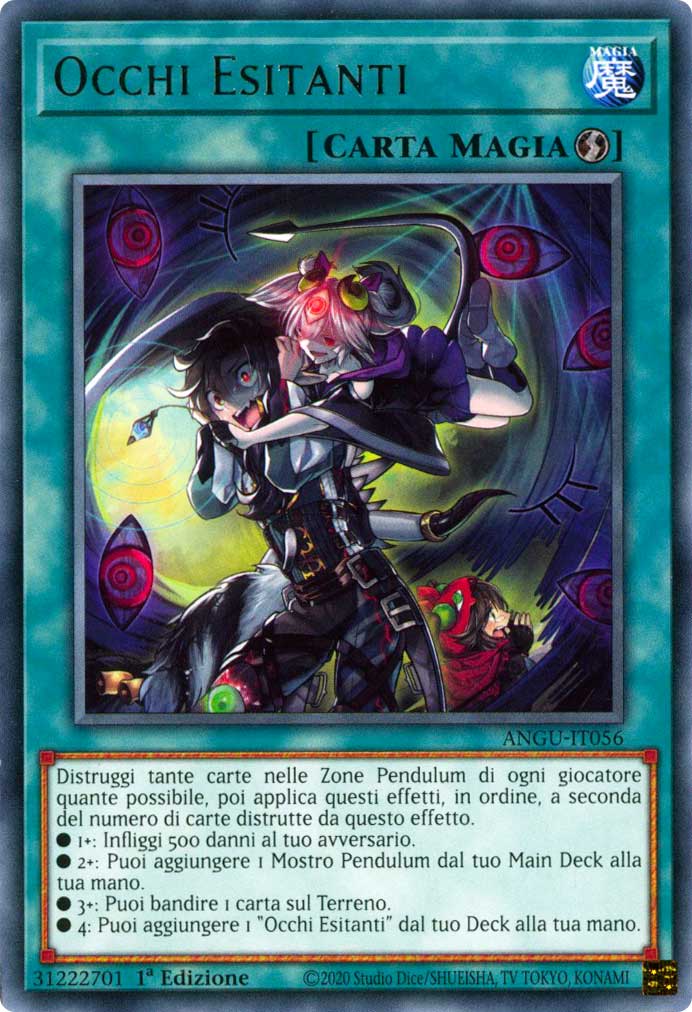 ANGU-IT056 Occhi Esitanti rara 1a Edizione (IT) -NEAR MINT-
