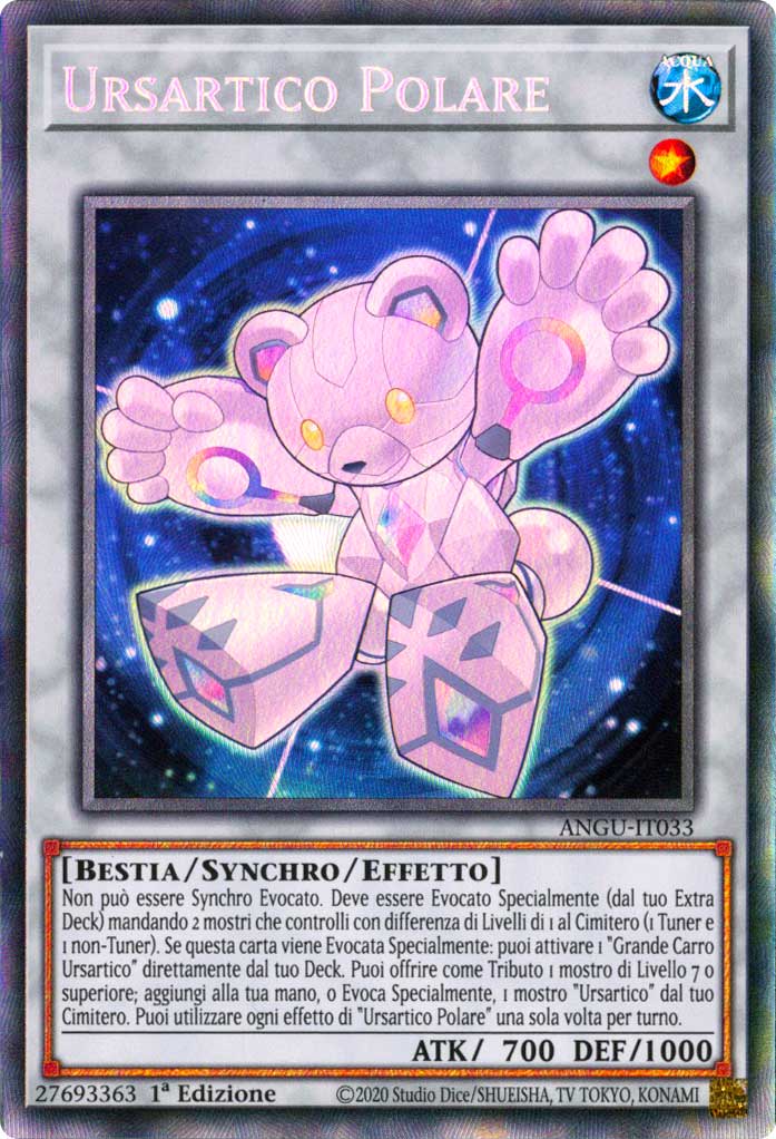 ANGU-IT033 Ursarctico Polare rara collector 1a Edizione (IT) -NEAR MINT-