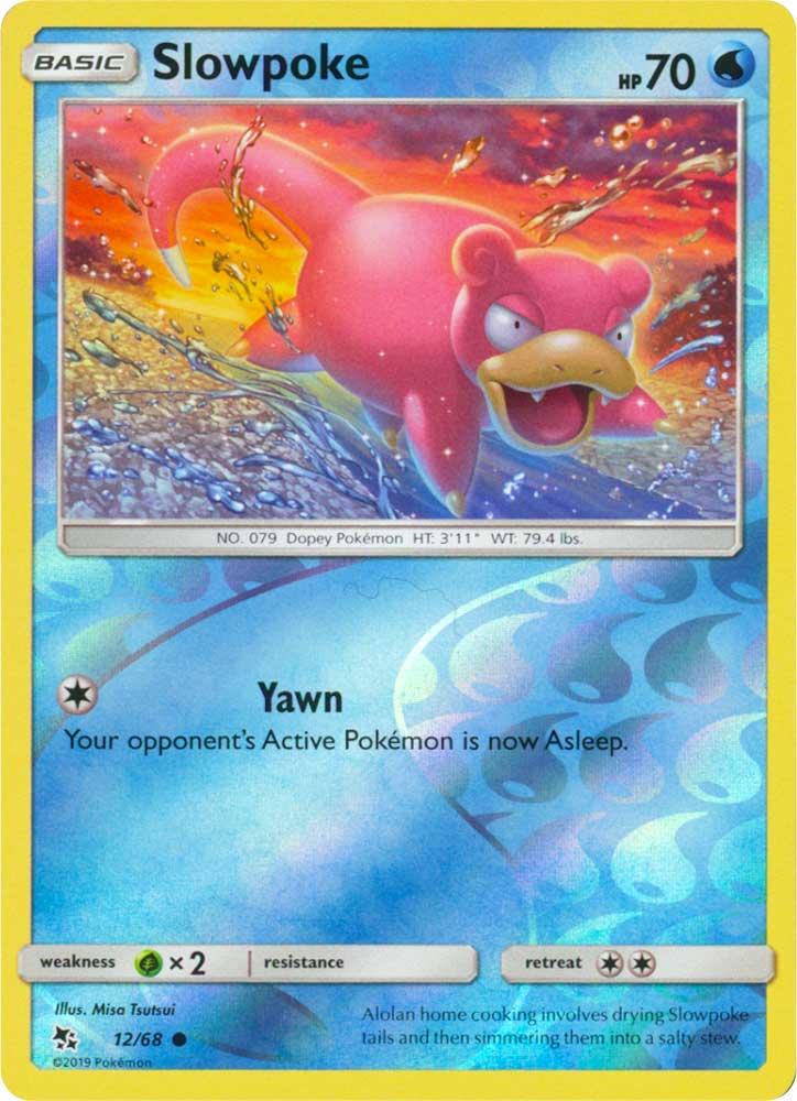 12 / 68 Slowpoke comune foil reverse (EN) -NEAR MINT-