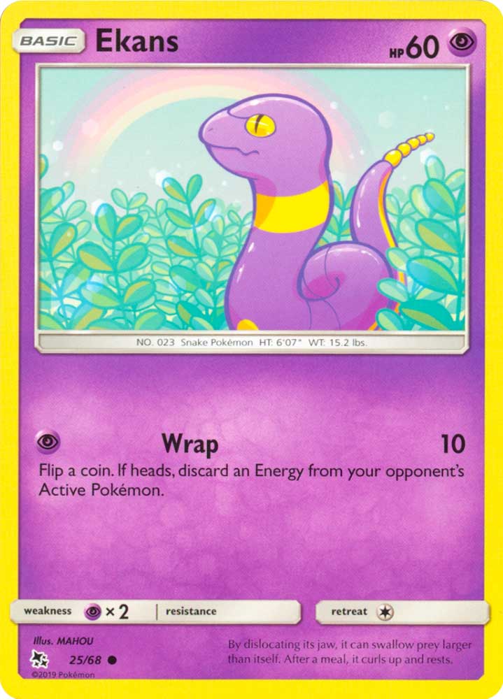 25 / 68 Ekans comune normale (EN) -NEAR MINT-