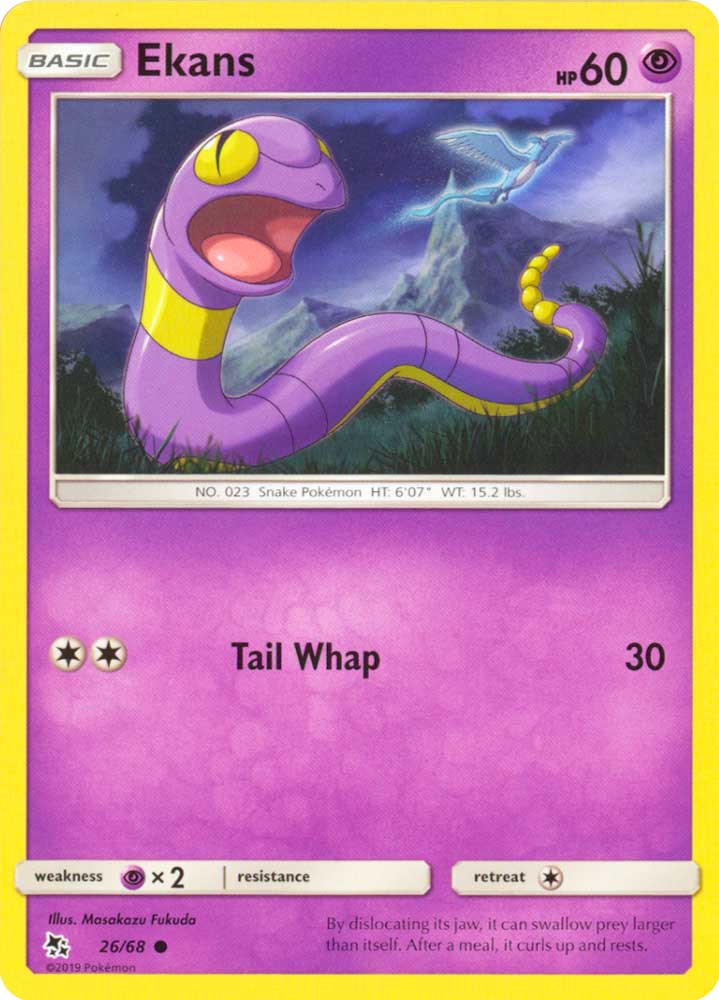 26 / 68 Ekans comune normale (EN) -NEAR MINT-