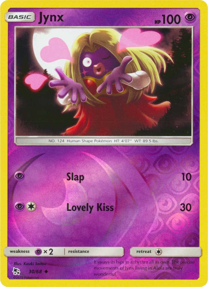 30 / 68 Jynx non comune foil reverse (EN) -NEAR MINT-