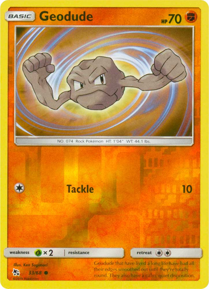 33 / 68 Geodude comune foil reverse (EN) -NEAR MINT-