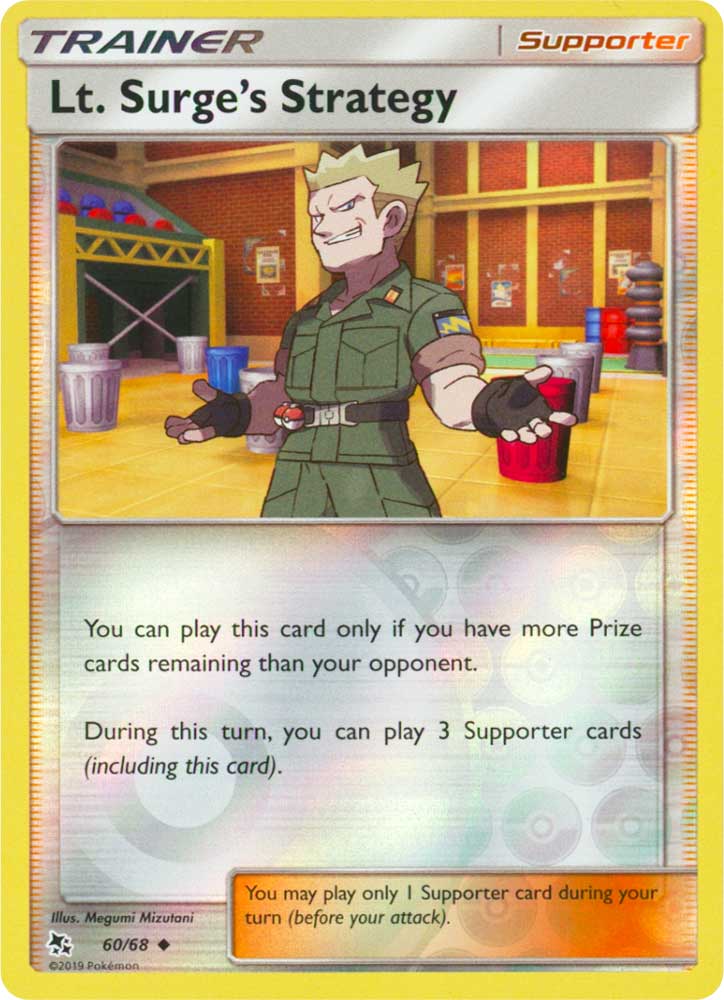 60 / 68 Lt. Surge's Strategy non comune foil reverse (EN) -NEAR MINT-