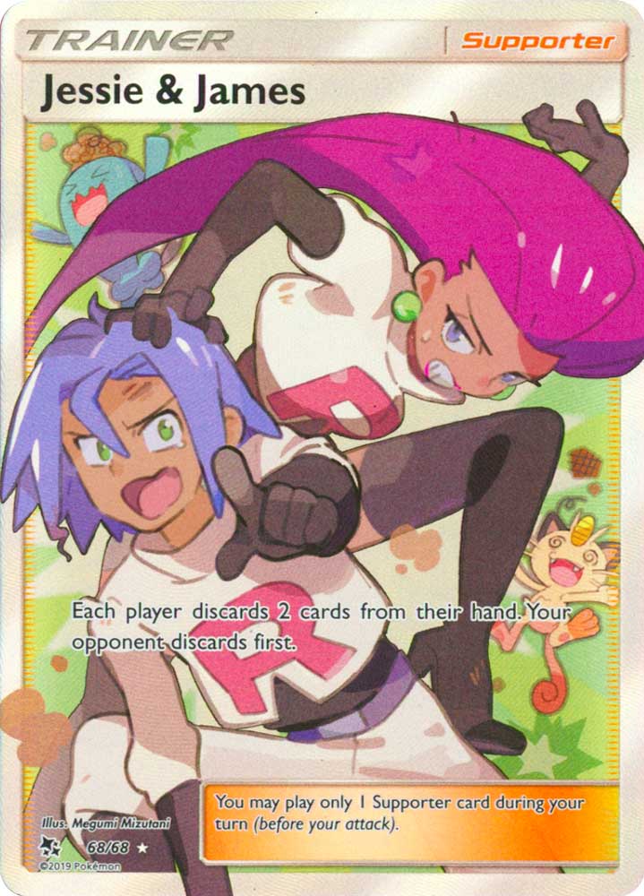 68 / 68 Jessie e James ultra rara foil (EN)  -GOOD-