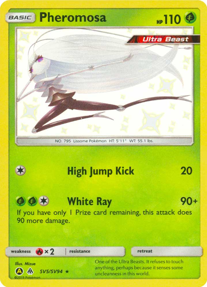 SV05 / SV94 Pheromosa shiny vault foil (EN) -NEAR MINT-