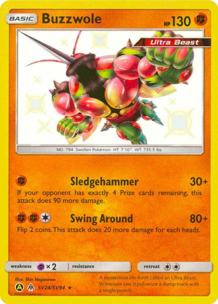 SV24 / SV94 Buzzwole shiny vault foil (EN) -NEAR MINT-