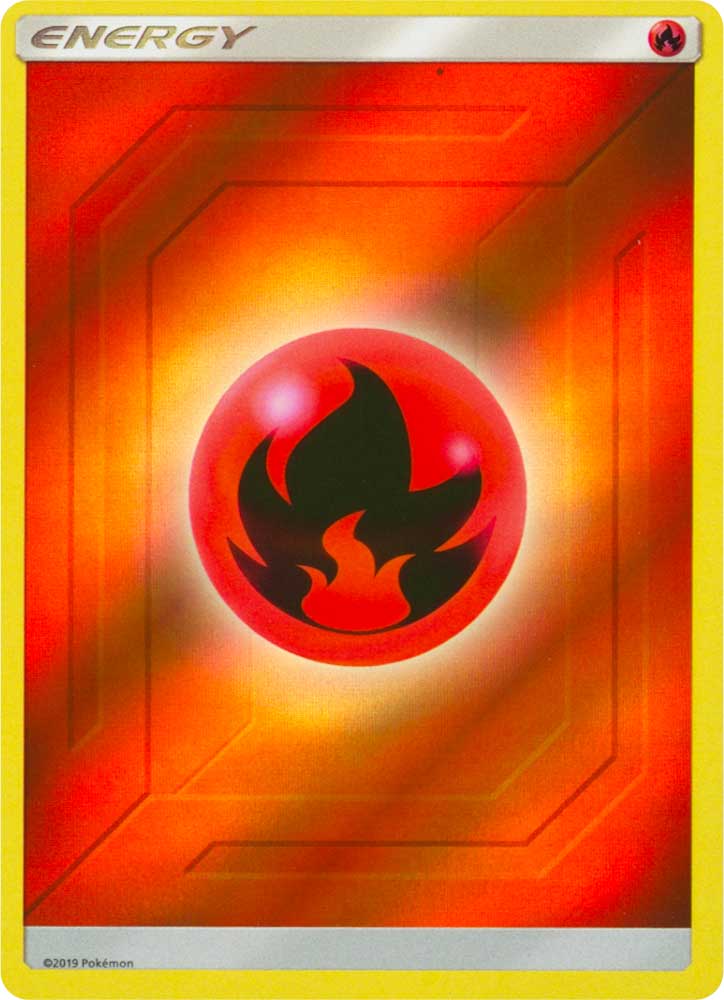 71 / 68 Fire Energy comune foil reverse (EN) -NEAR MINT-
