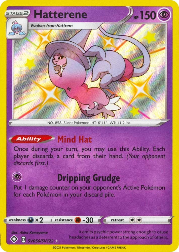 SV056 / SV122 Hatternee Rara Shiny Vault foil (EN) -NEAR MINT-