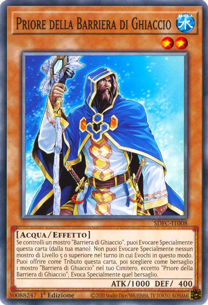 SDFC-IT008 Priore della Barriera di Ghiaccio comune 1a Edizione (IT) -NEAR MINT-