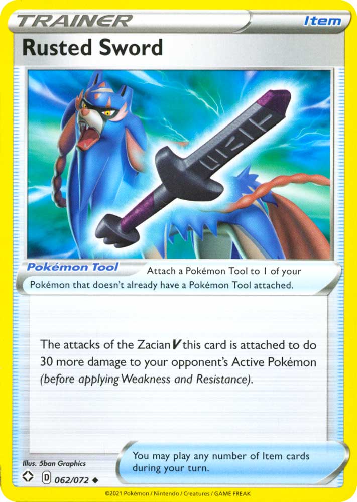 62 / 72 Rusted Sword Non Comune normale (EN) -NEAR MINT-