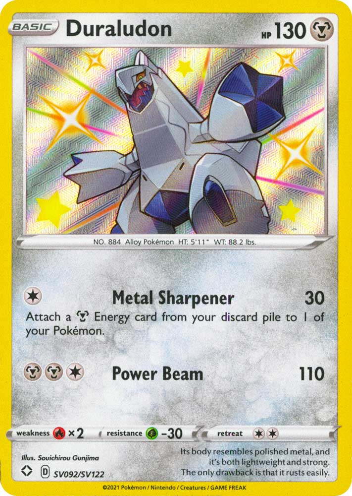 SV092 / SV122 Duraludon Rara Shiny Vault foil (EN) -NEAR MINT-