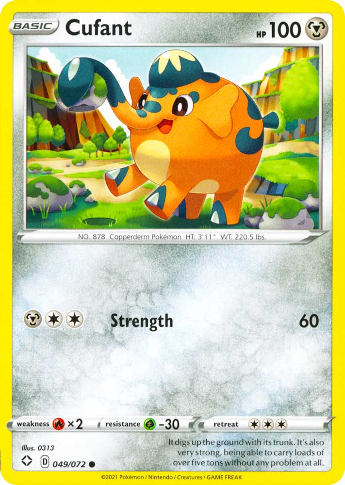 49 / 72 Cufant Comune normale (EN) -NEAR MINT-