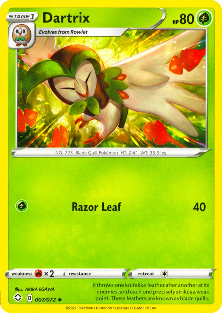 07 / 72 Dartrix Non Comune normale (EN) -NEAR MINT-