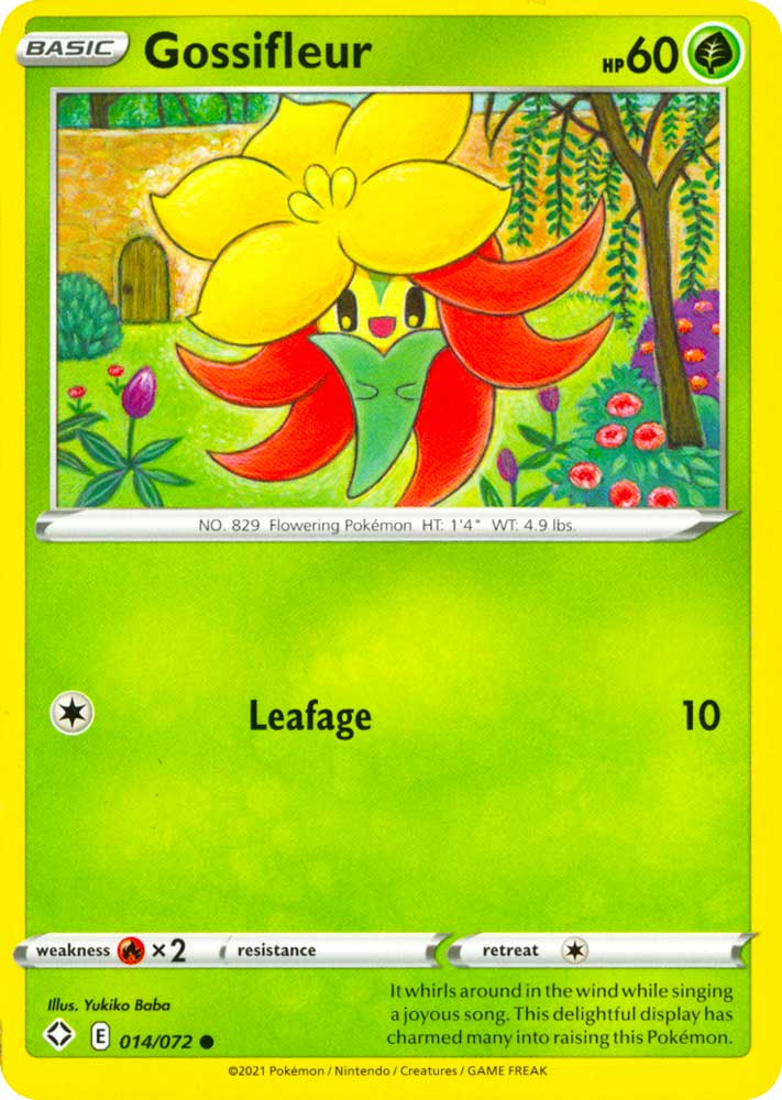 14 / 72 Gossifleur Comune normale (EN) -NEAR MINT-