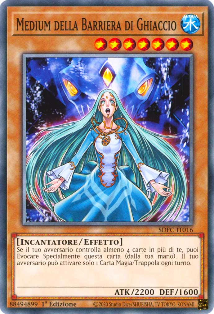 SDFC-IT016 Medium della Barriera di Ghiaccio comune 1a Edizione (IT) -NEAR MINT-
