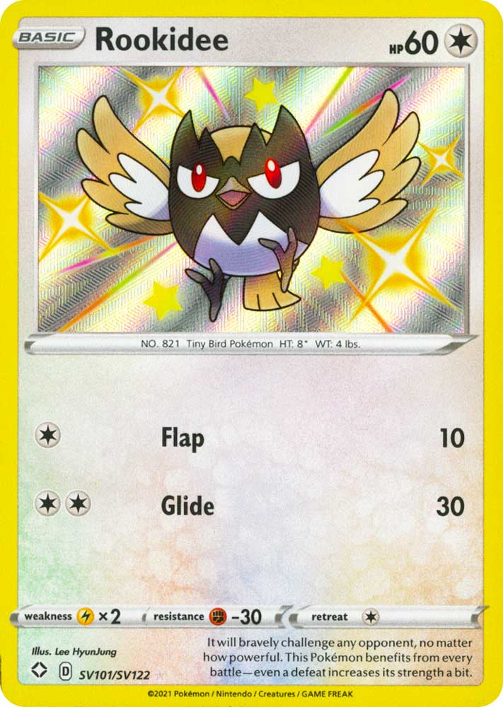 SV101 / SV122 Rookidee Rara Shiny Vault foil (EN) -NEAR MINT-