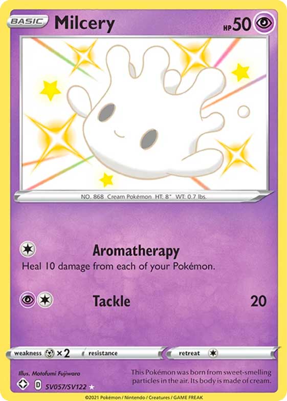 SV057 / SV122 Milcery Rara Shiny Vault foil (EN) -NEAR MINT-