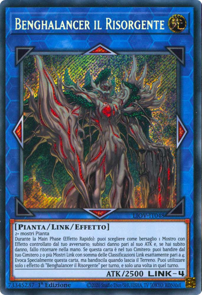 LIOV-IT048 Benghalancer il Risorgente rara segreta 1a Edizione (IT) -NEAR MINT-