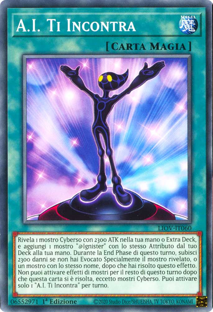 LIOV-IT060 A.I. Ti Incontra comune 1a Edizione (IT) -NEAR MINT-