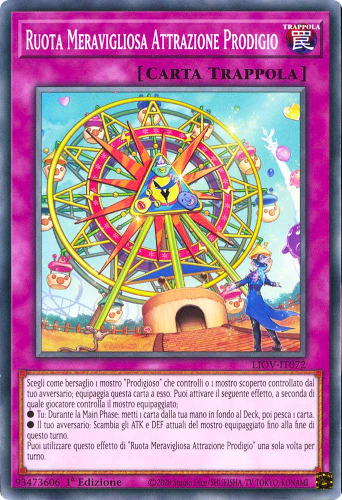 LIOV-IT072 Ruota Meravigliosa Attrazione Prodigio comune 1a Edizione (IT) -NEAR MINT-