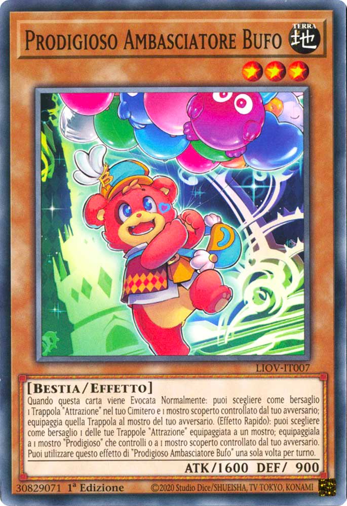 LIOV-IT007 Prodigioso Ambasciatore Bufo comune 1a Edizione (IT) -NEAR MINT-