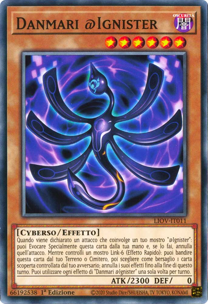 LIOV-IT011 Danmari @Ignister comune 1a Edizione (IT) -NEAR MINT-