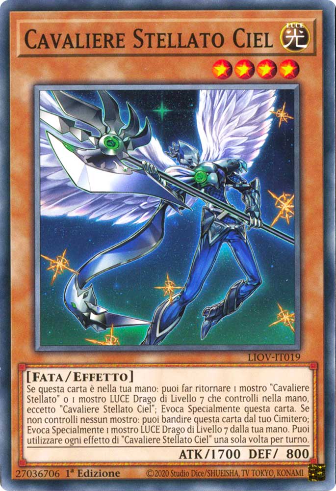 LIOV-IT019 Cavaliere Stellato Ciel comune 1a Edizione (IT) -NEAR MINT-