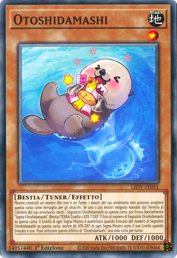 LIOV-IT031 Otoshidamashi comune 1a Edizione (IT) -NEAR MINT-