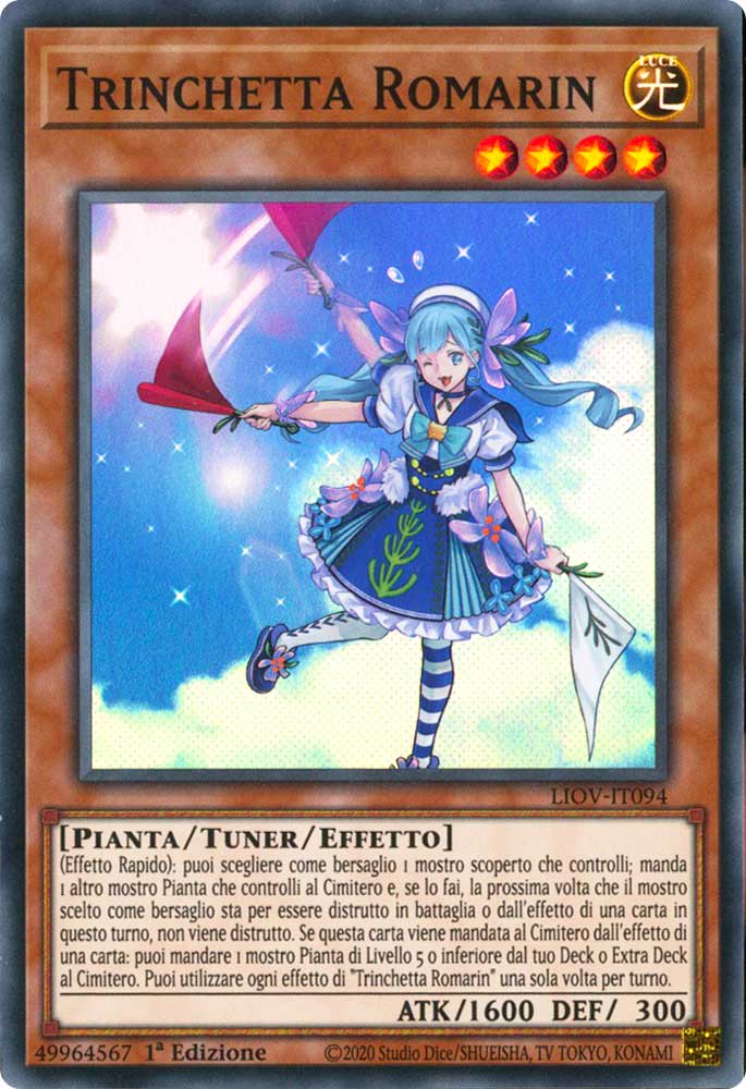 LIOV-IT094 Trinchetta Romarin super rara 1a Edizione (IT) -NEAR MINT-