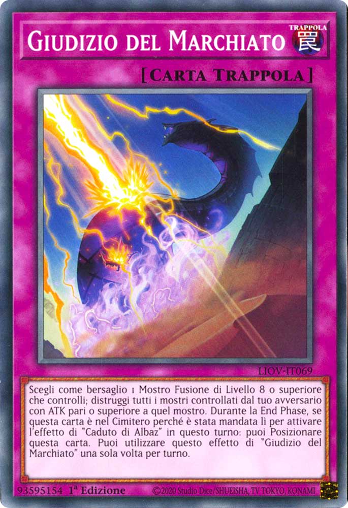 LIOV-IT069 Giudizio del Marchiato comune 1a Edizione (IT) -NEAR MINT-