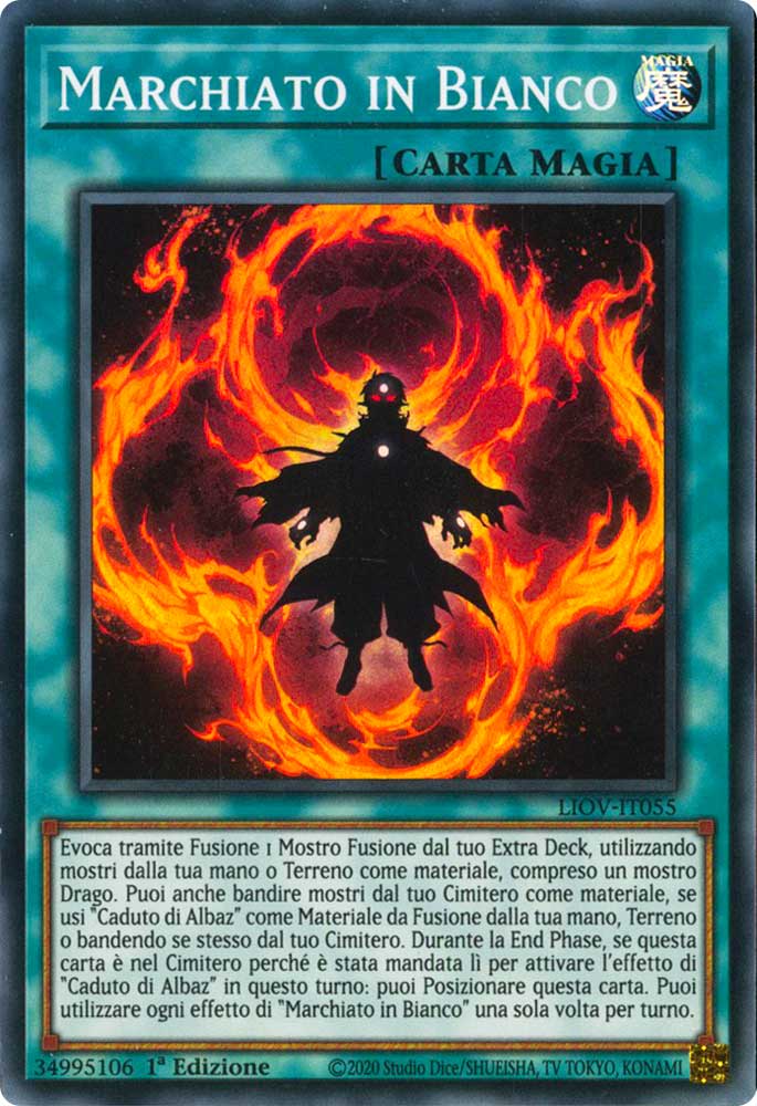 LIOV-IT055 Marchiato in Bianco super rara 1a Edizione (IT) -NEAR MINT-