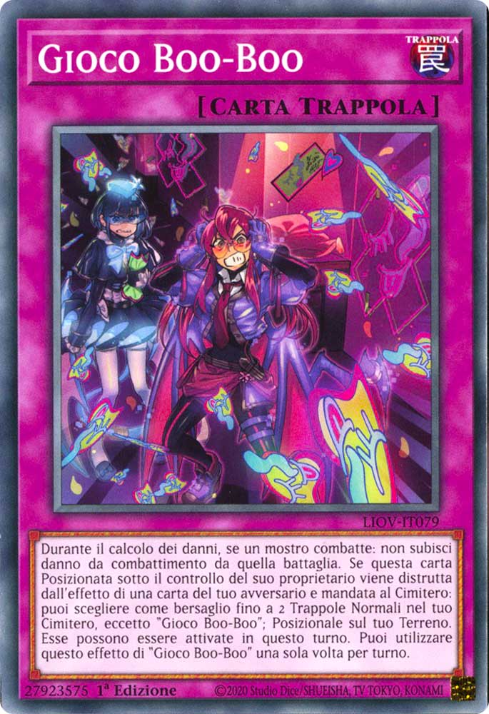 LIOV-IT079 Gioco Boo-Boo comune 1a Edizione (IT) -NEAR MINT-